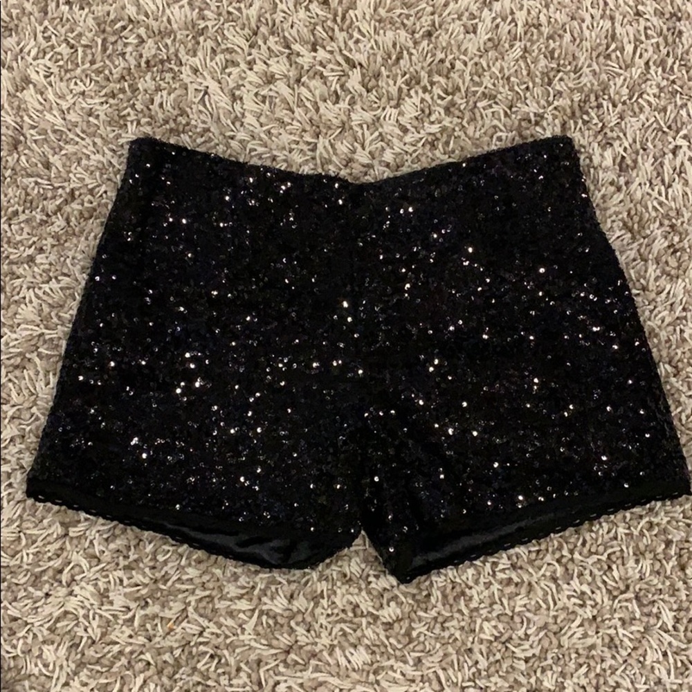 *New w/Tags* Black Sequin Shorts
